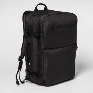 Large Convertible Travel 22" Backpack Black
